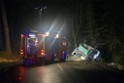 Container LKW umgestuerzt Koeln Brueck Bruecker- Dellbruecker Mauspfad P269